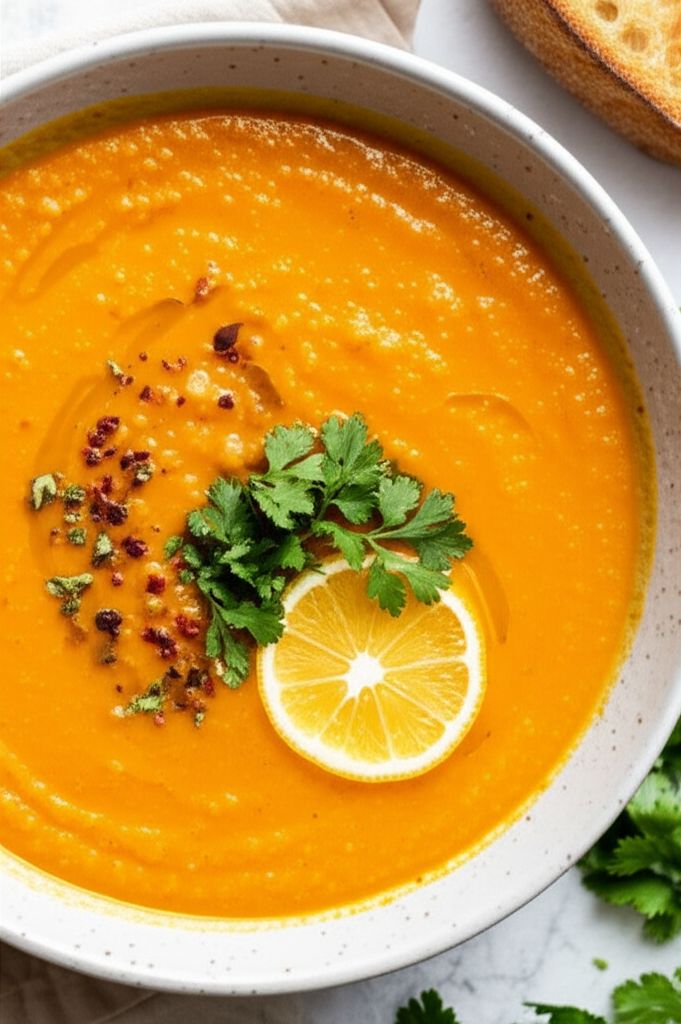 Lentil Soup with Lemon