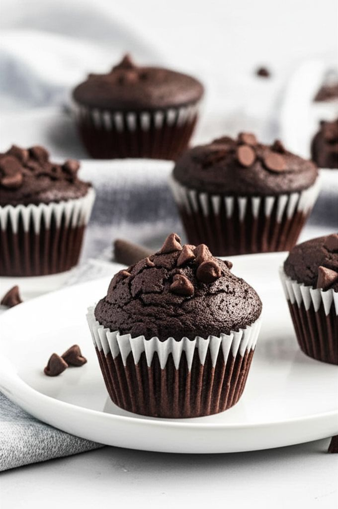 Mini Chocolate Cupcakes