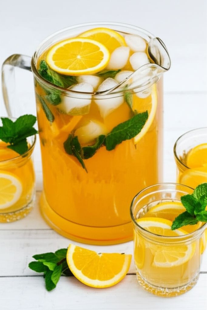 Mint Tea Punch