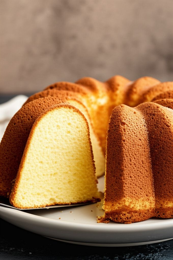 Mocha Chiffon Cake