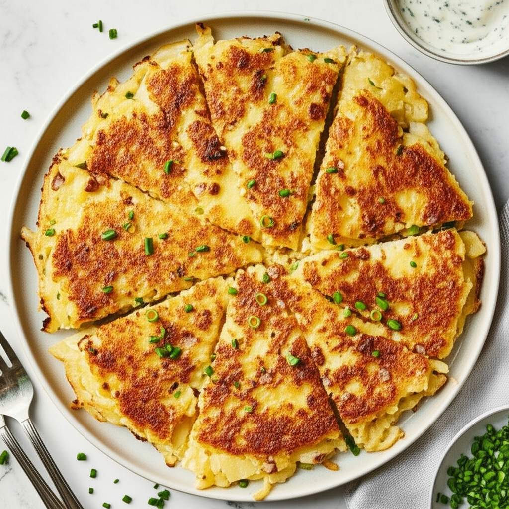 My Crispy Mashed Potato Pancake