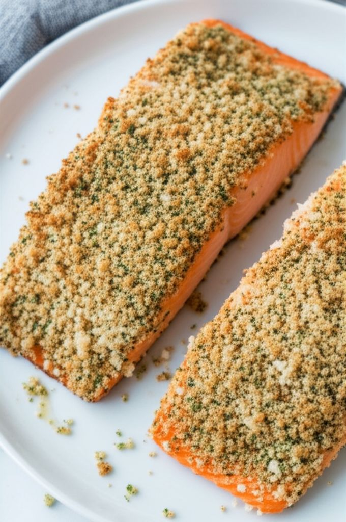 Oven-Fried Salmon
