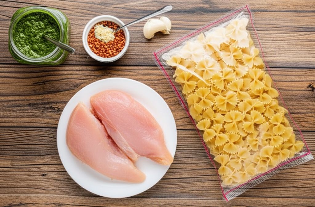 Pesto Pasta with Chicken