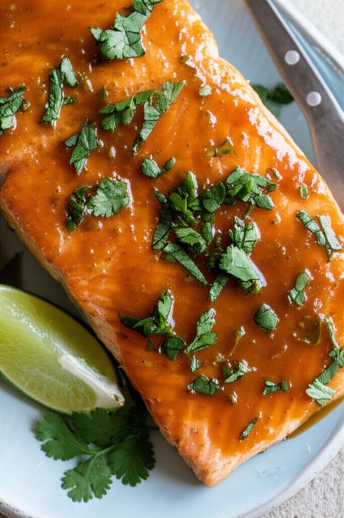 Salmon with Mango and Lime