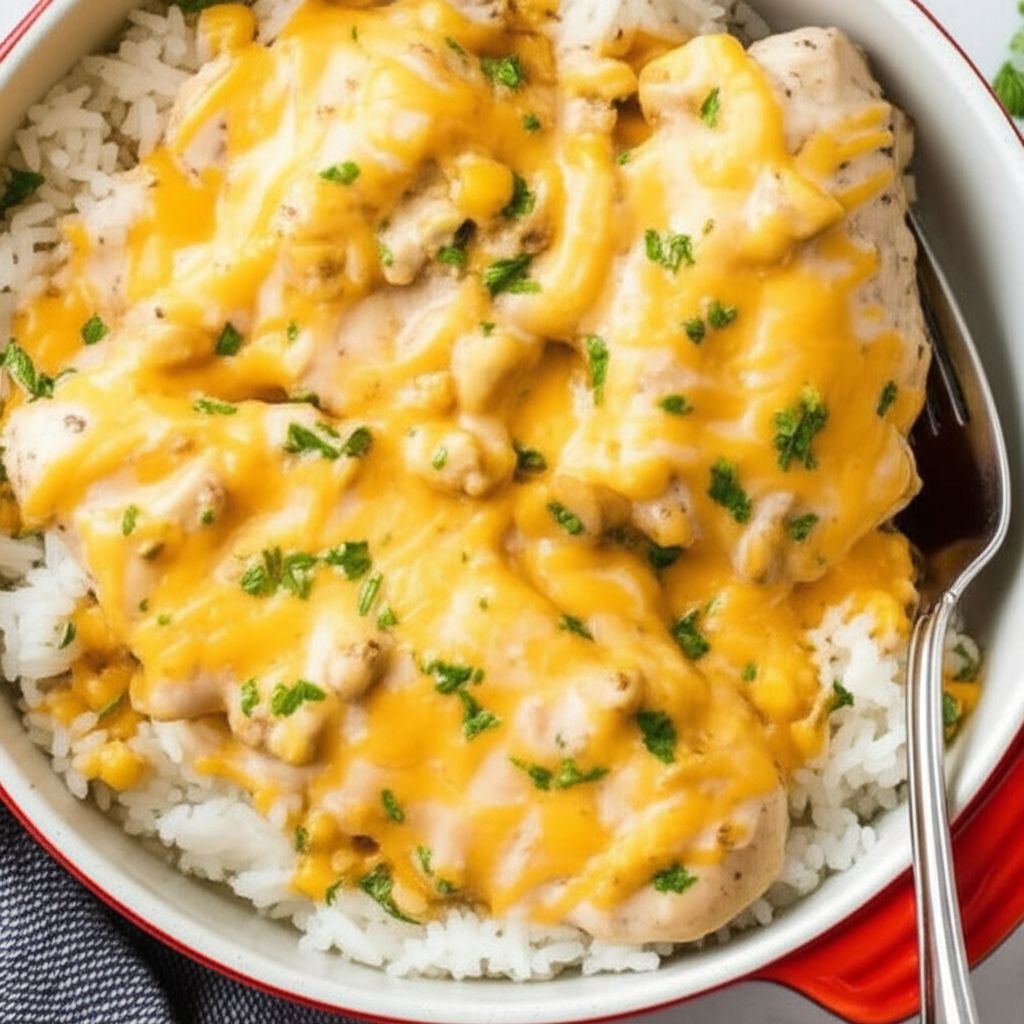 Simple Creamy Garlic-Mushroom Chicken