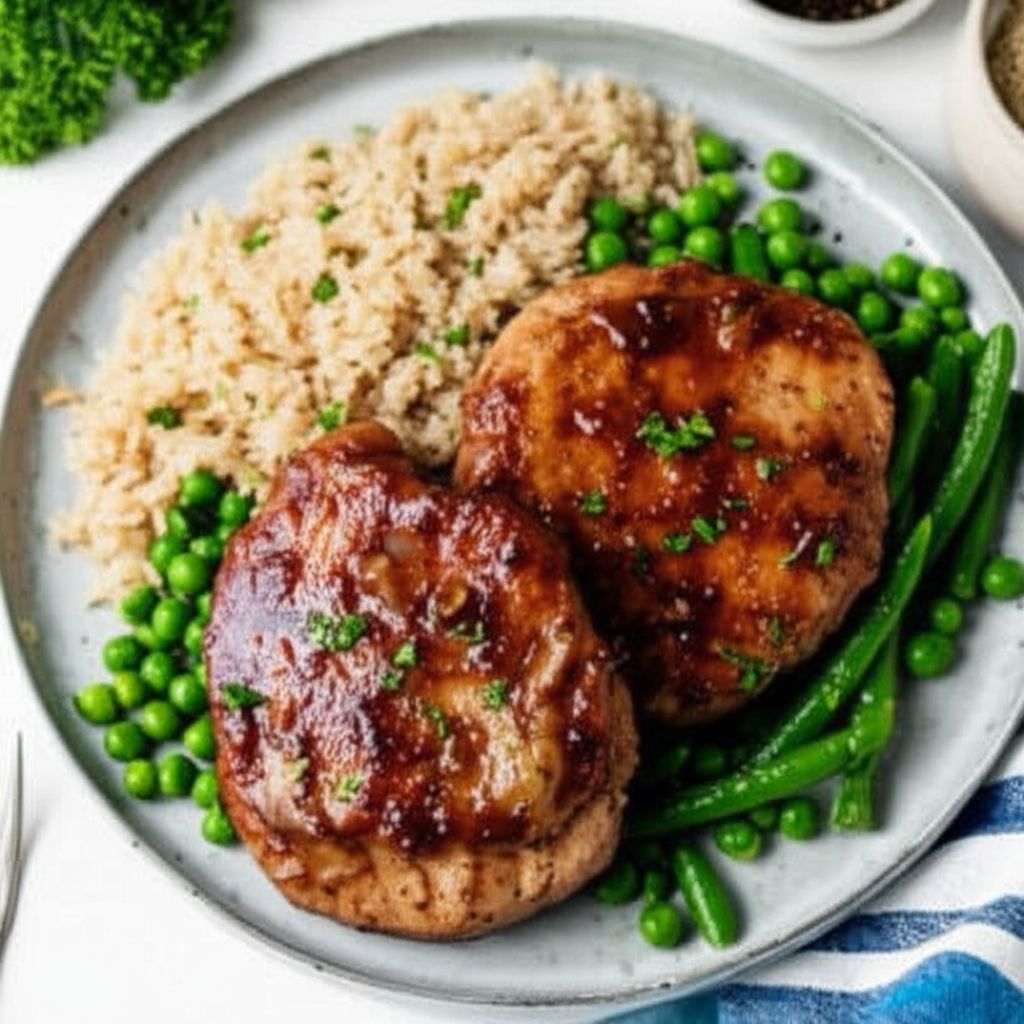 Slow Cooker Pork Chops and Rice