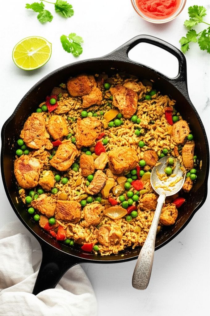 Spanish-Style Chicken and Sausage