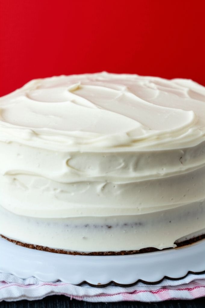 White Chocolate Strawberry Cake