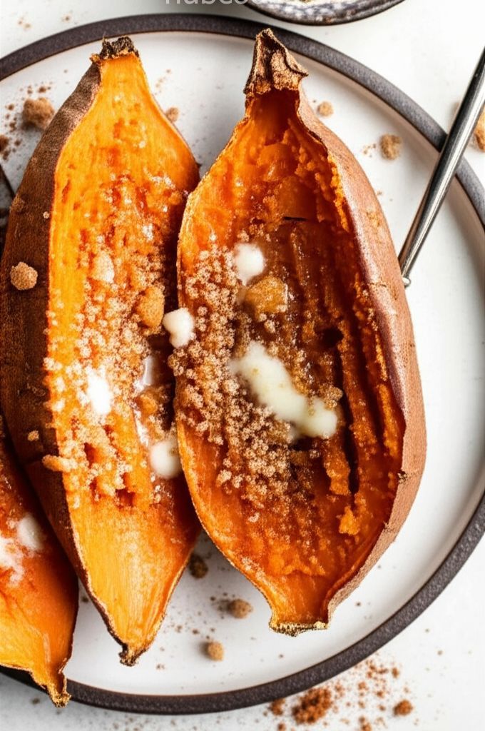 Air Fryer Baked Sweet Potato
