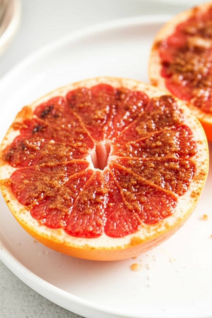 Air Fryer Broiled Grapefruit