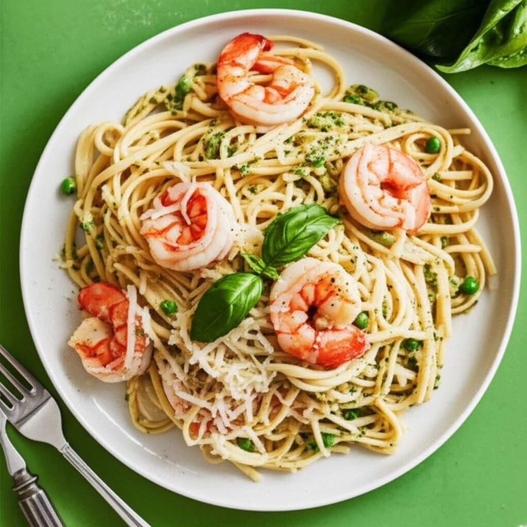 Amazing Shrimp and Langostino Lobster Linguine