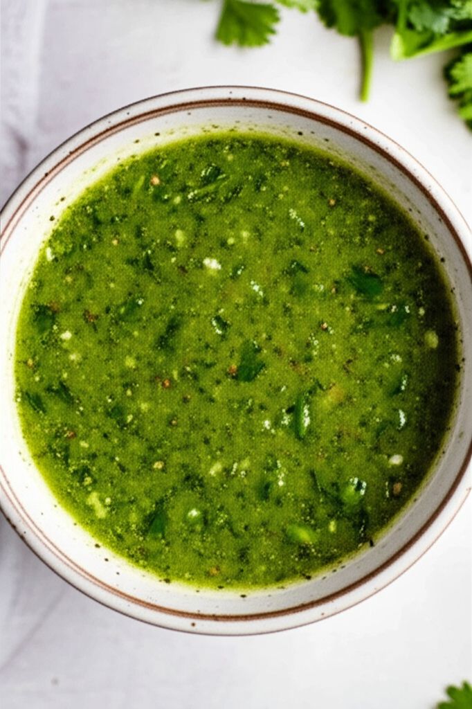 Asian Lime and Cilantro Sauce For Salmon