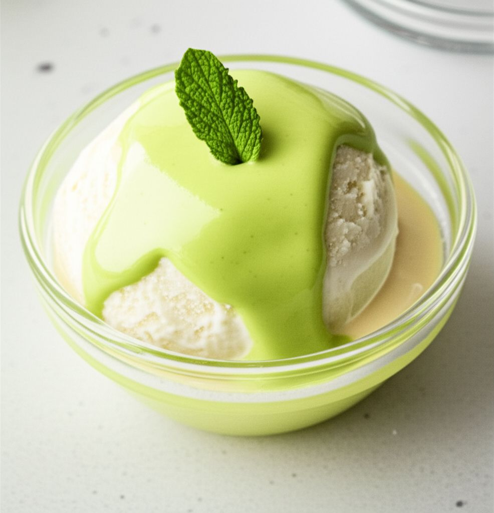 Avocado Ice Cream Sauce