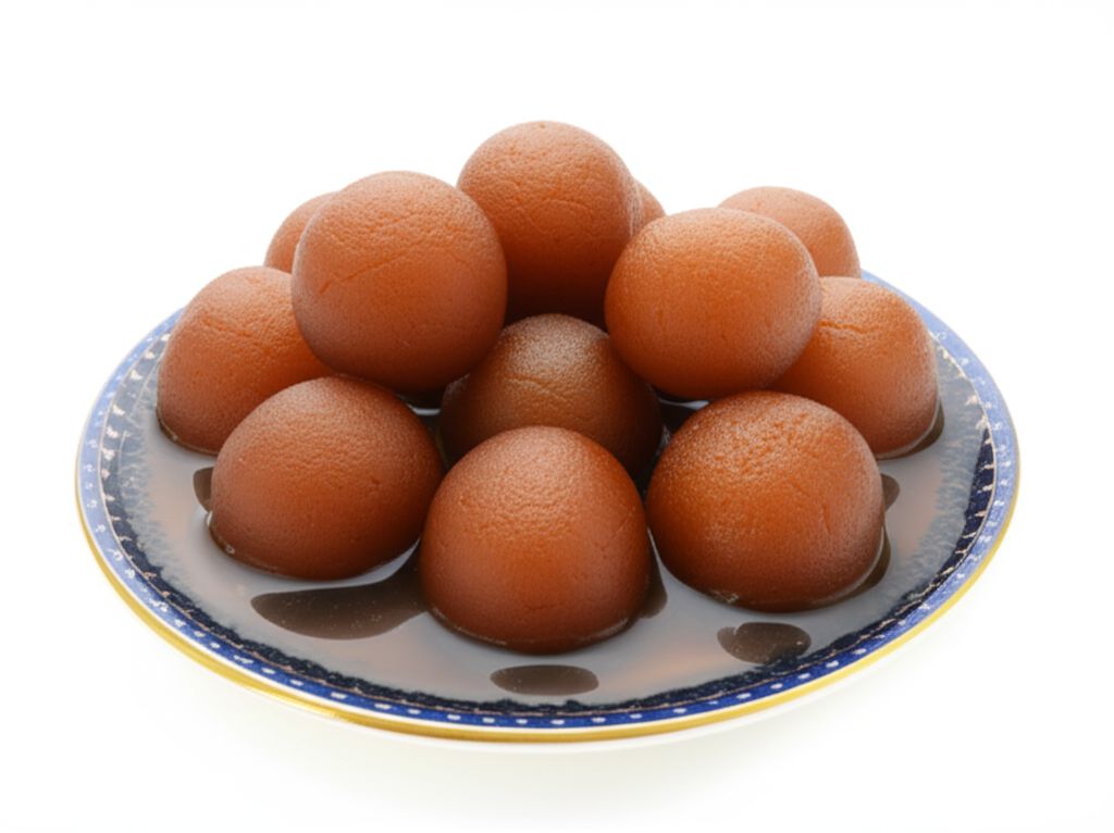 Baked Gulab Jamun (Indian Dumplings in Syrup)