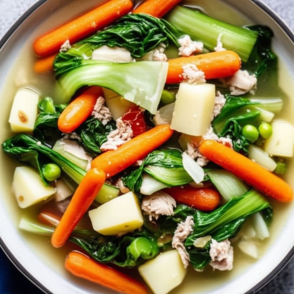 Chicken and Bok Choy Soup