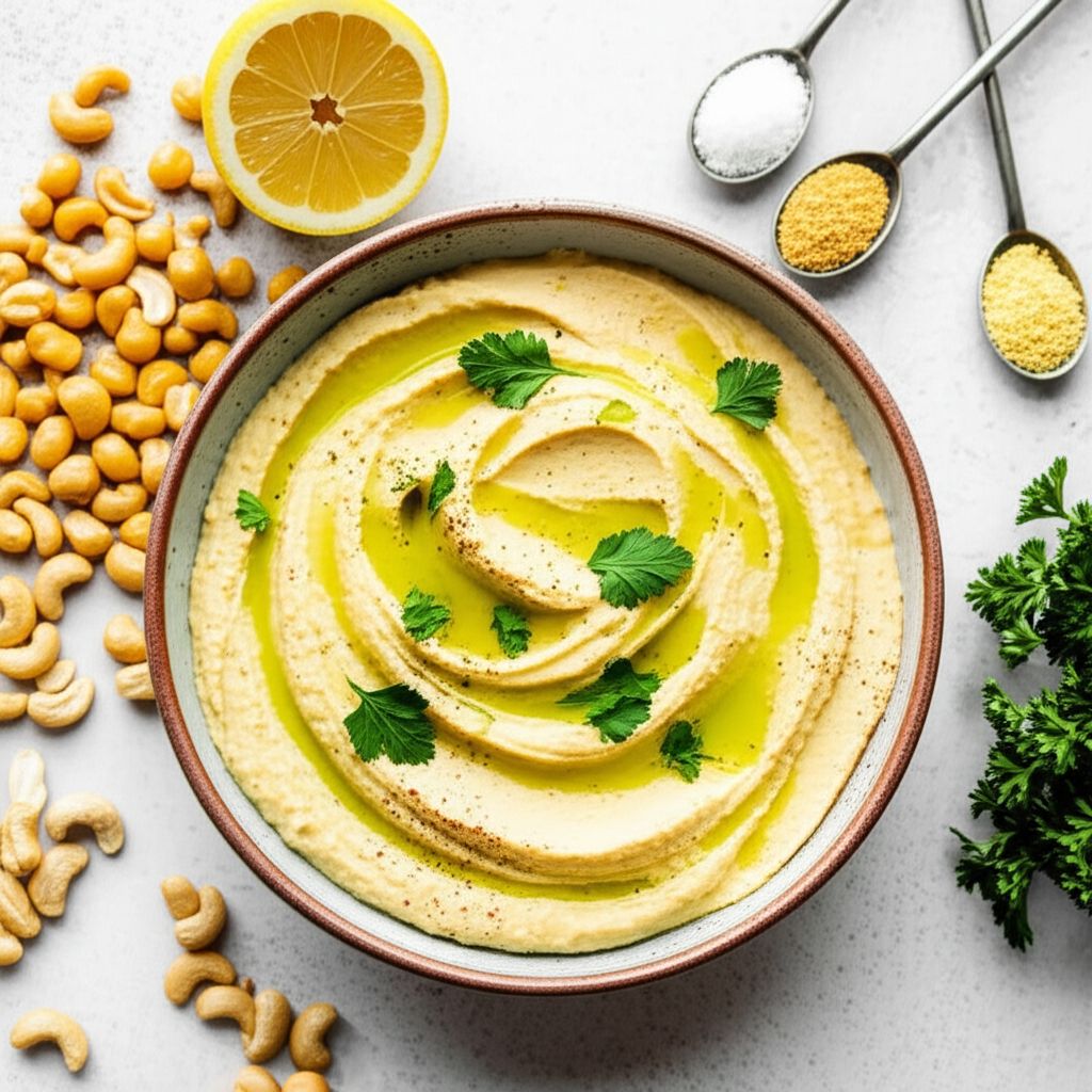 Corn and Cashew Hummus