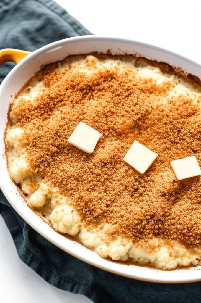 Creamed Baked Cauliflower