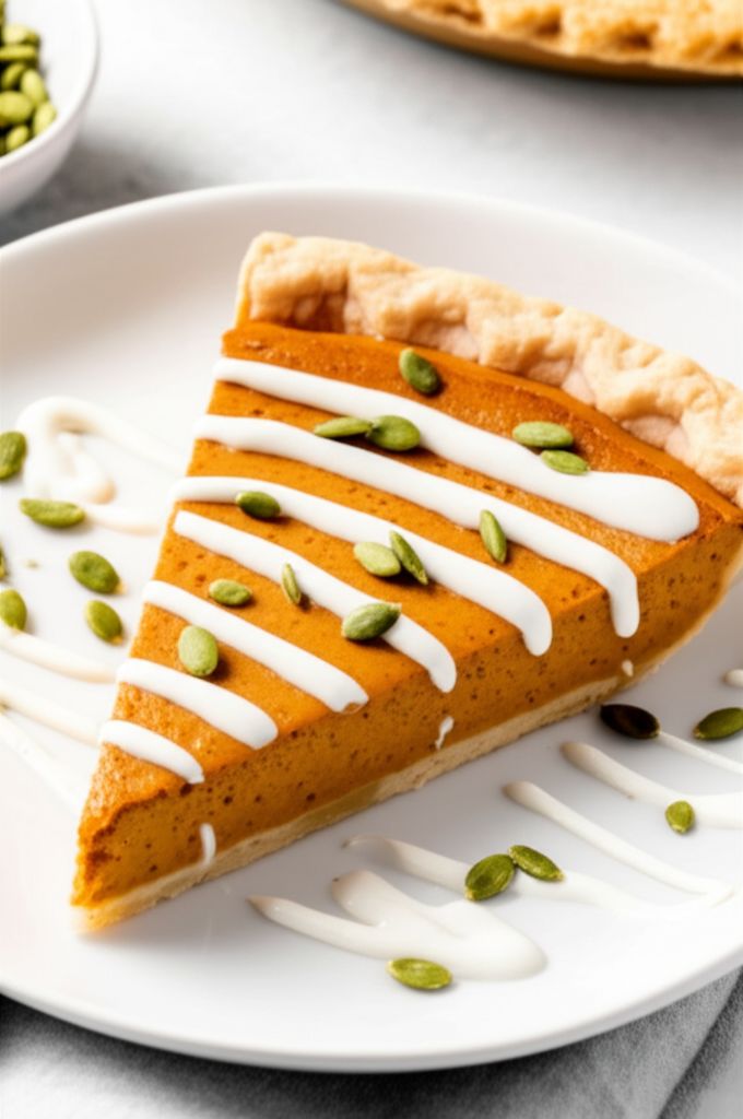 Creamy Pumpkin Pie with Ricotta Cheese