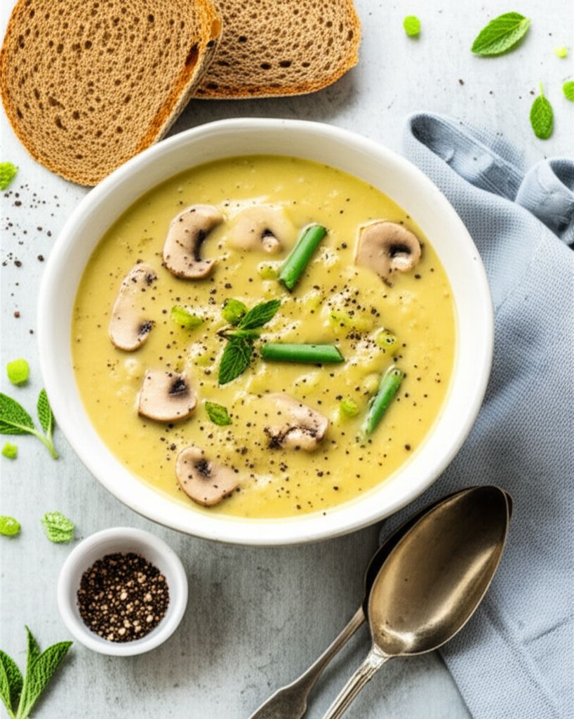 Creamy Quinoa and Vegetable Soup