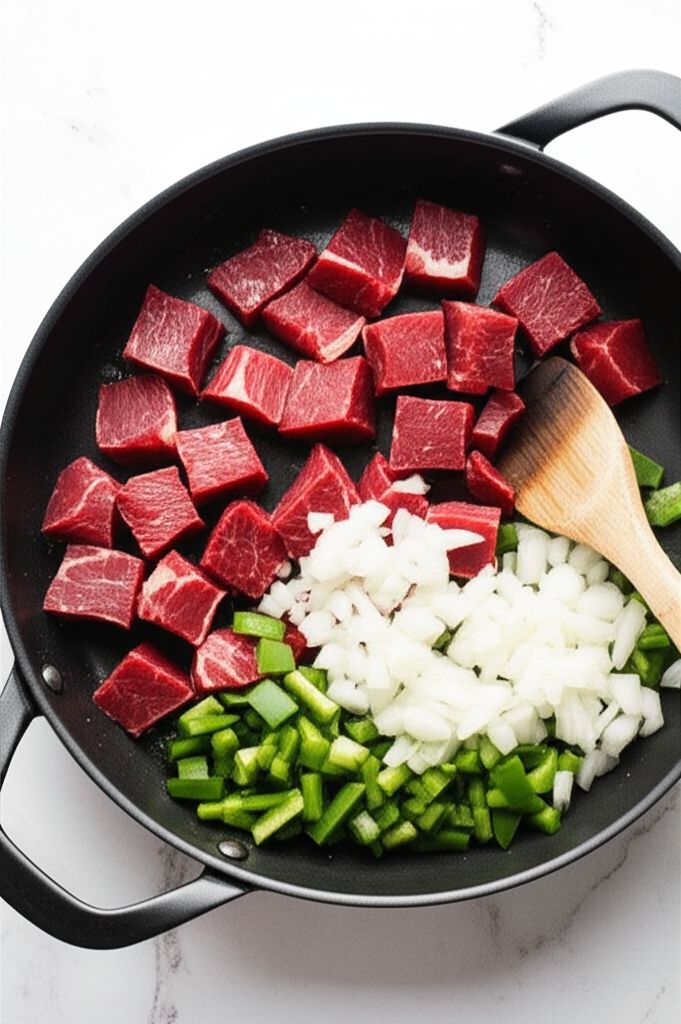 Cube Steak in a Cloud