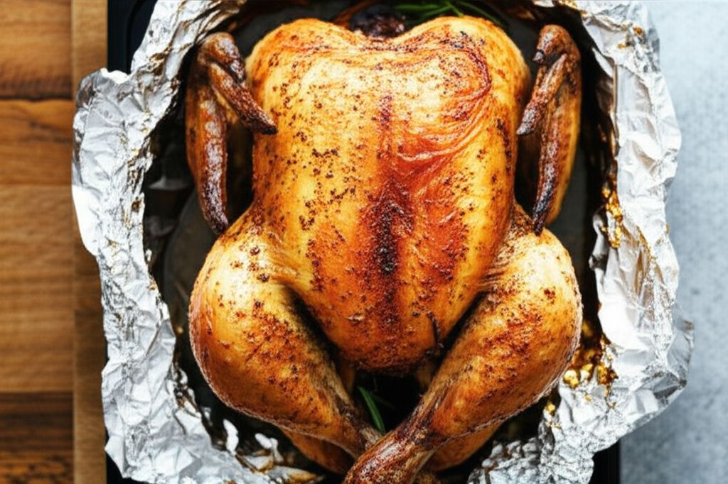 Easy Air Fryer Whole Chicken