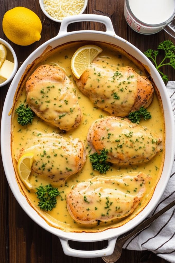 Easy Creamy Lemon Chicken