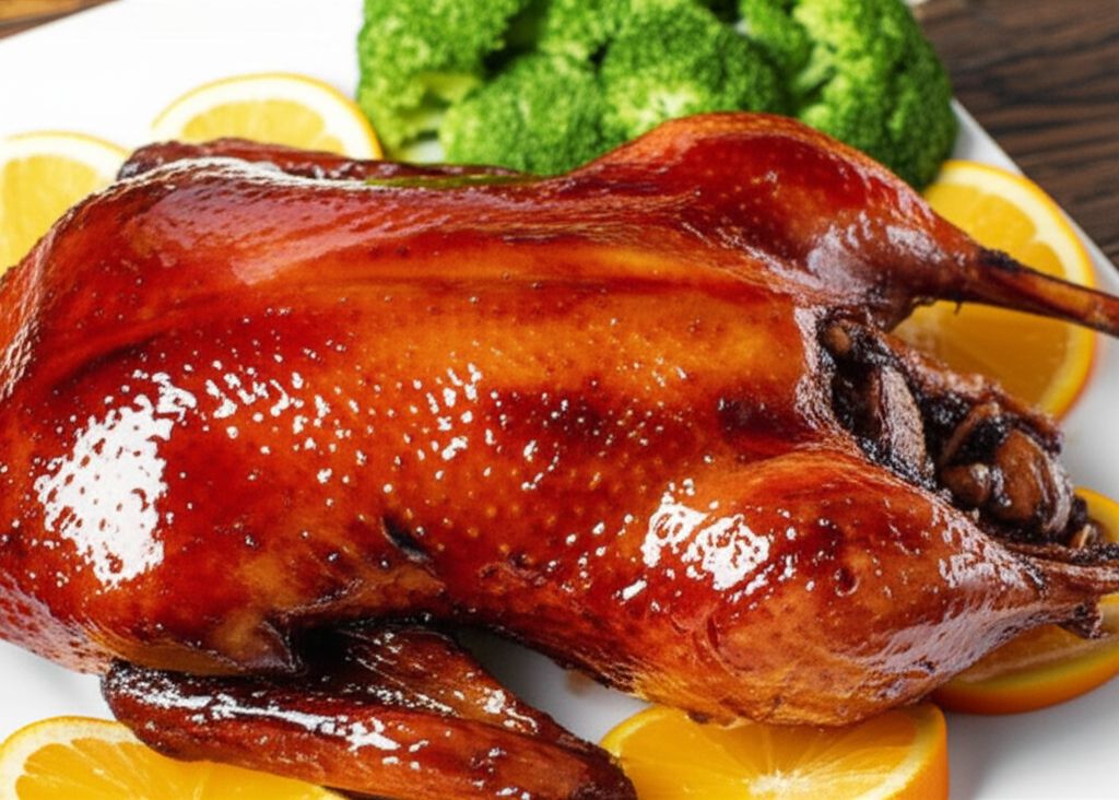 Easy Orange Glaze Duck