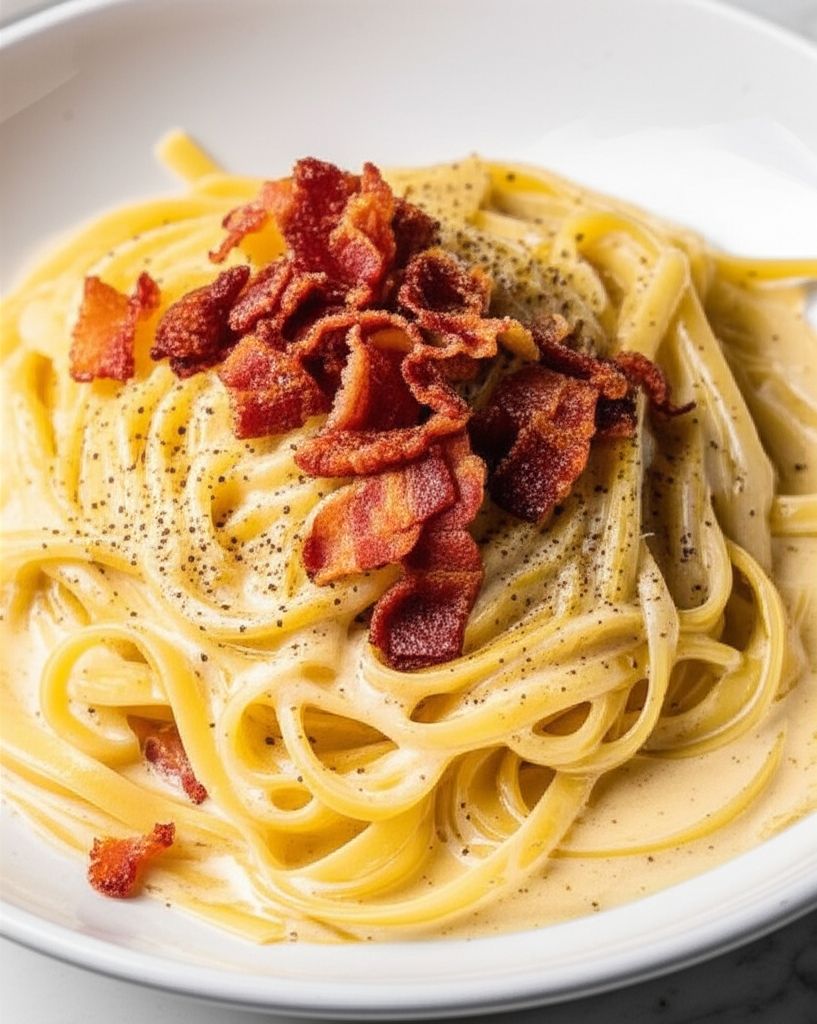 Fettucine Carbonara