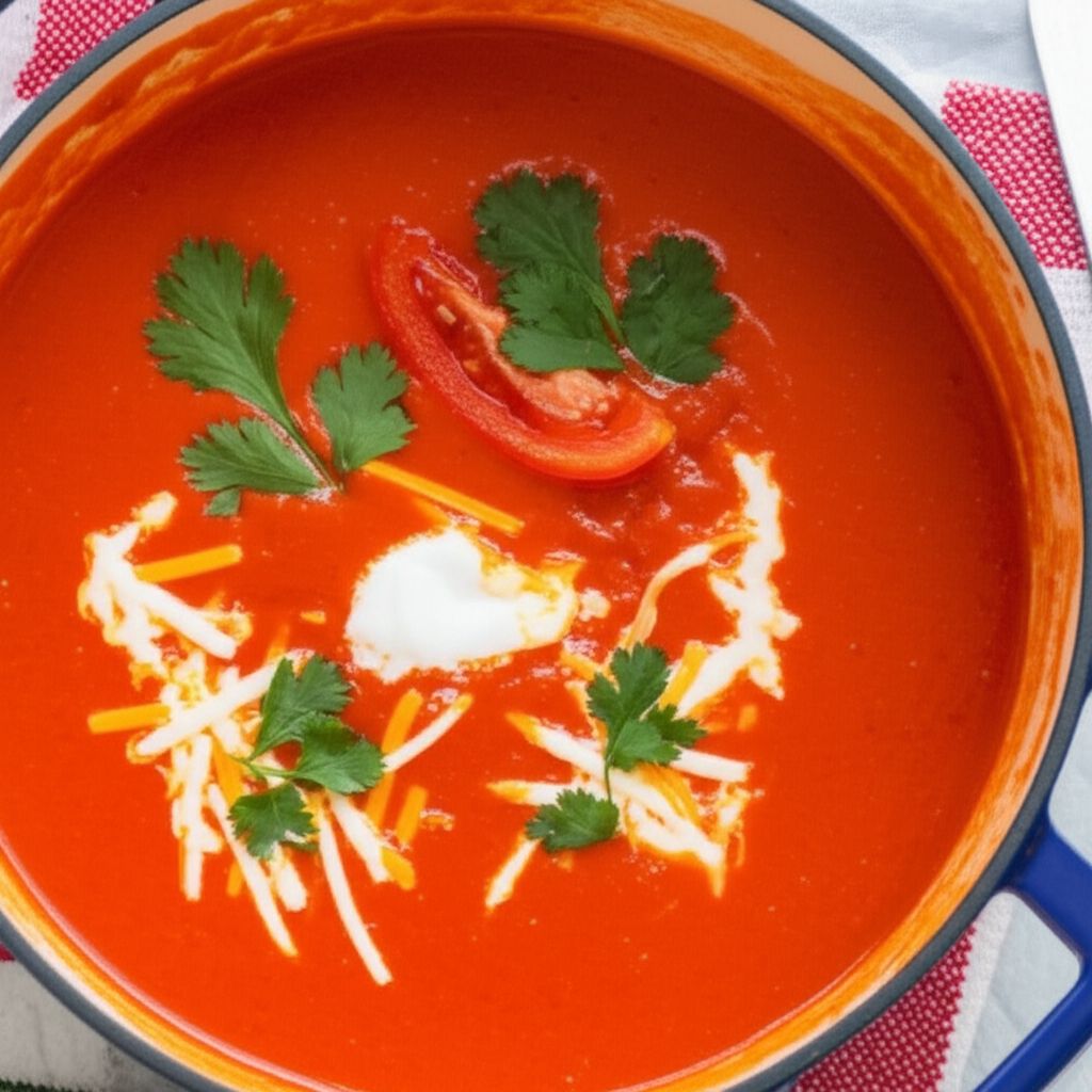 Fire-Roasted Tomato Soup