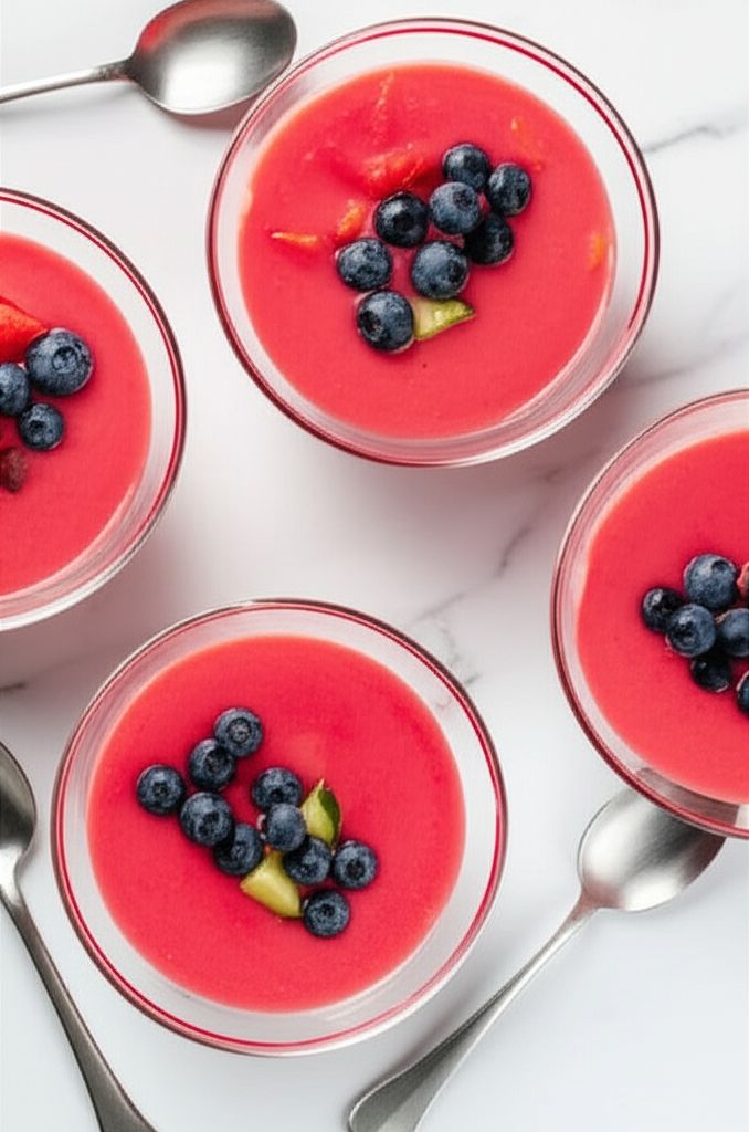 Fresh Watermelon Gazpacho