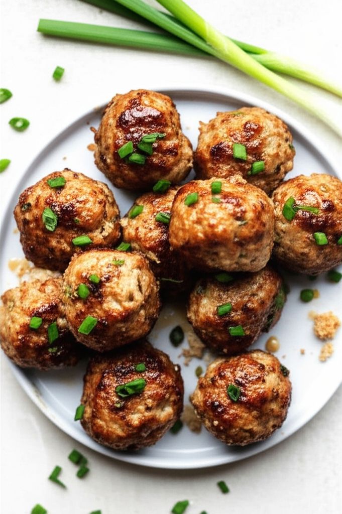Ginger Chicken Meatballs