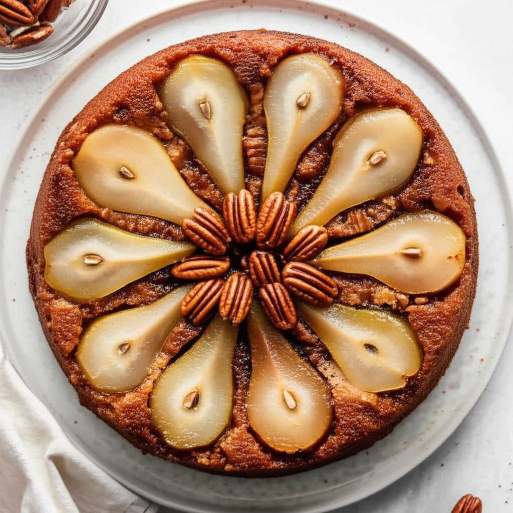 Gingerbread Pear Cake