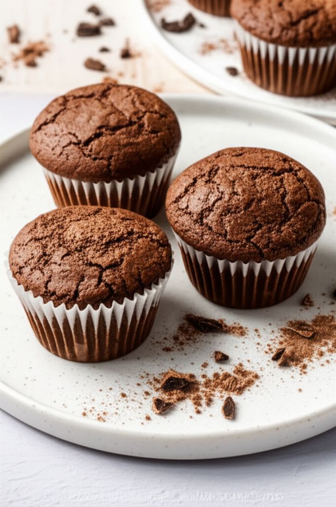 Grownup Chai Chocolate Cupcakes