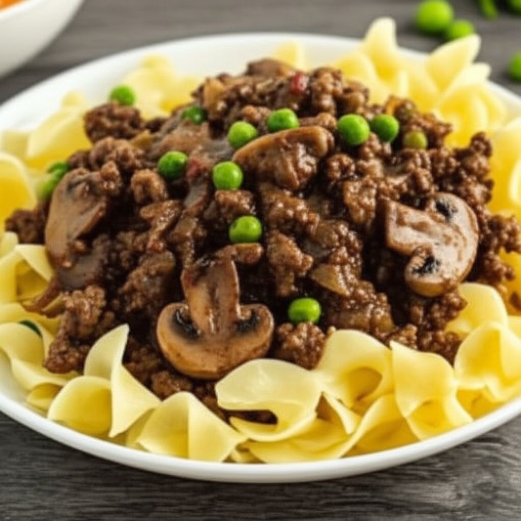 Hybrid Hamburger Stroganoff