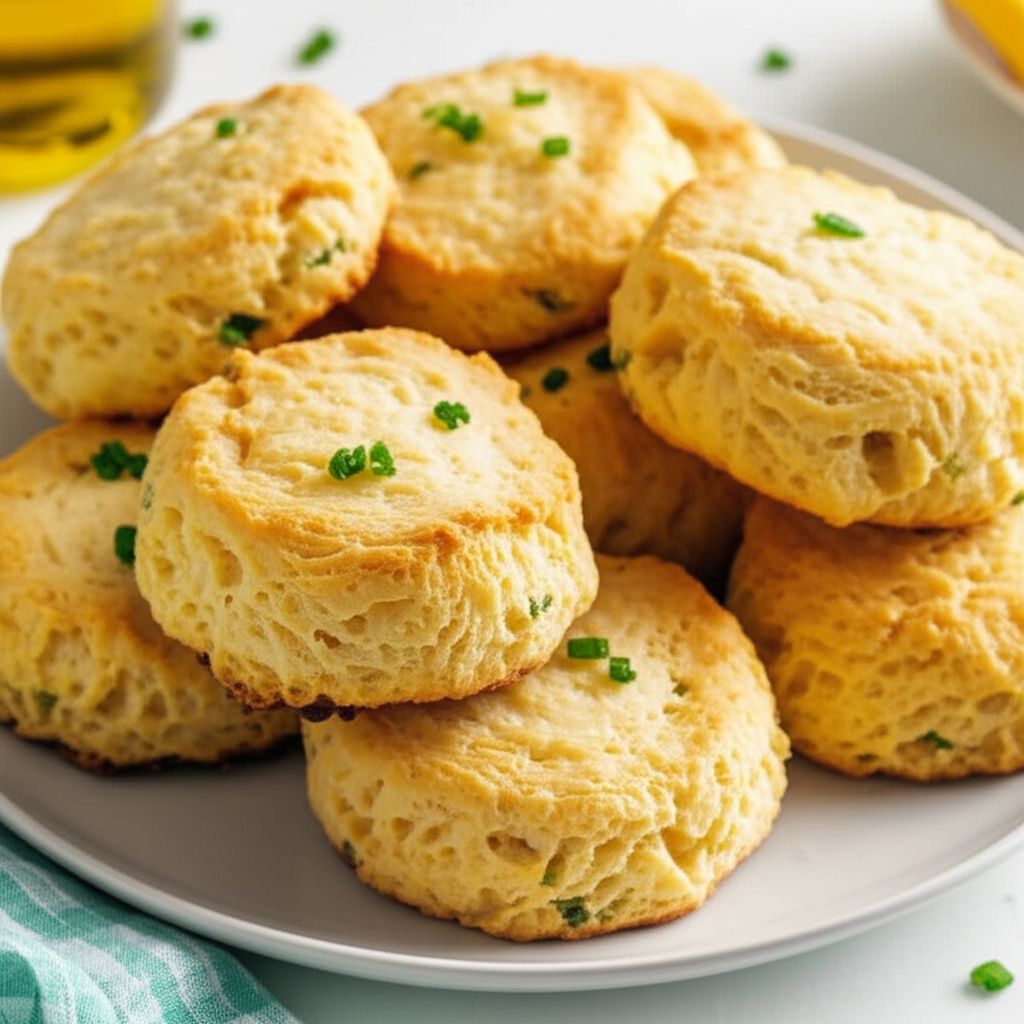 Irish Cheddar Spring Onion Biscuits