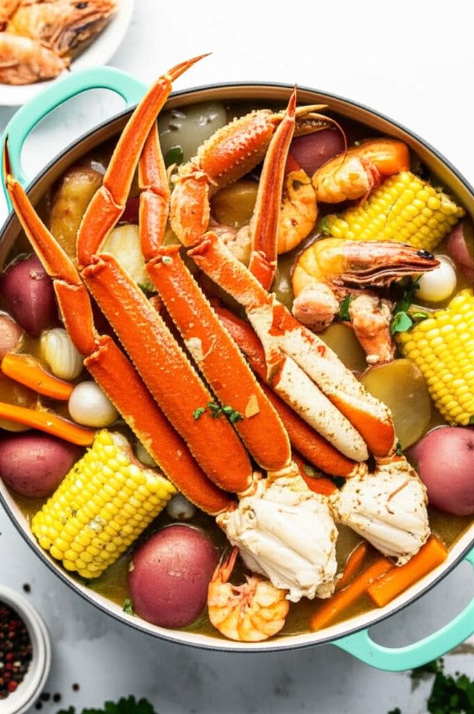 King Crab and Shrimp Boil