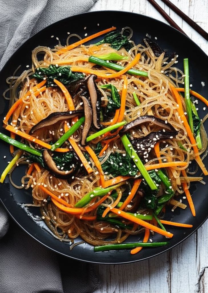 Korean Glass Noodles (Jap Chae)