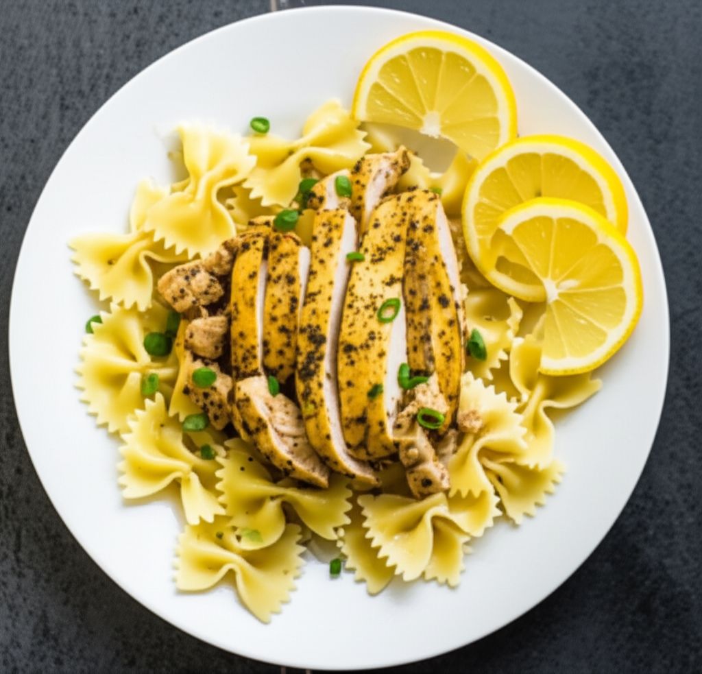 Lemon-Pepper Chicken Pasta