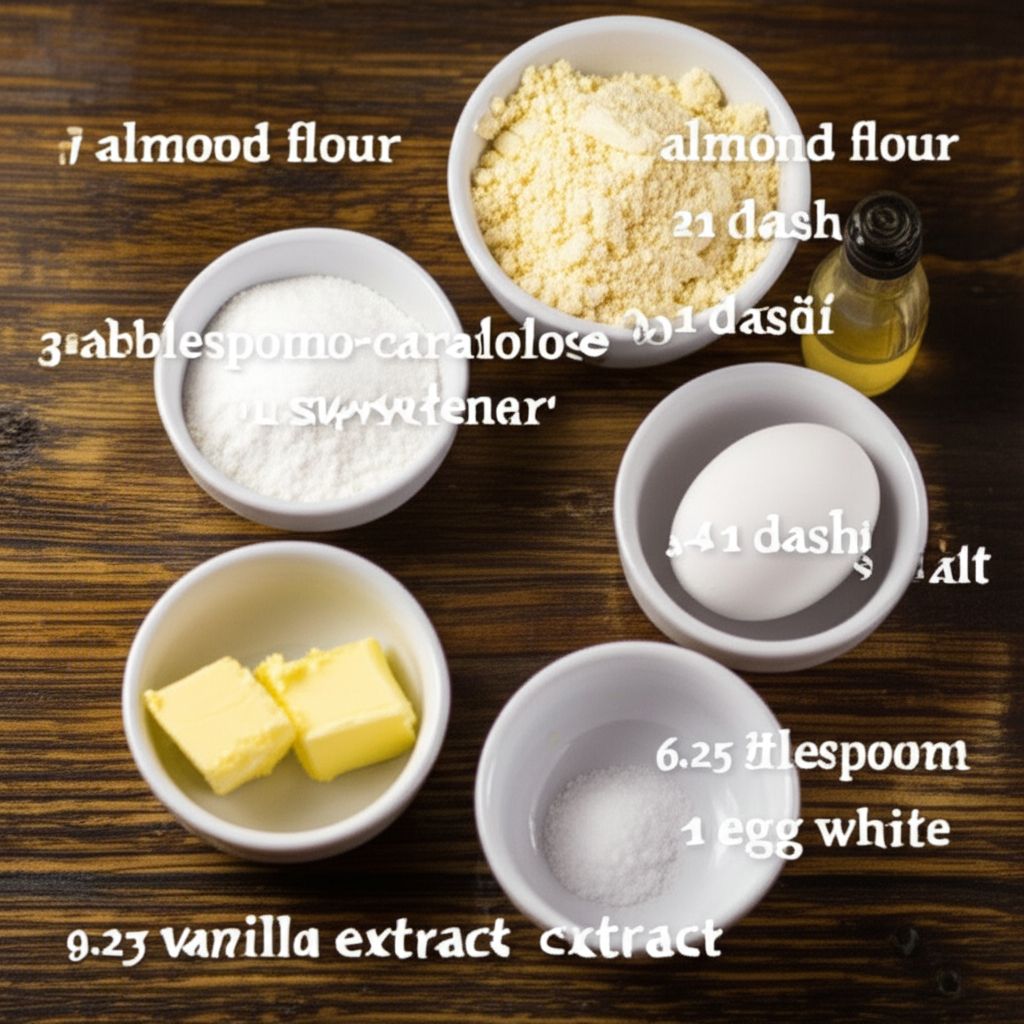 Low-Carb Almond Shortbread Cookies
