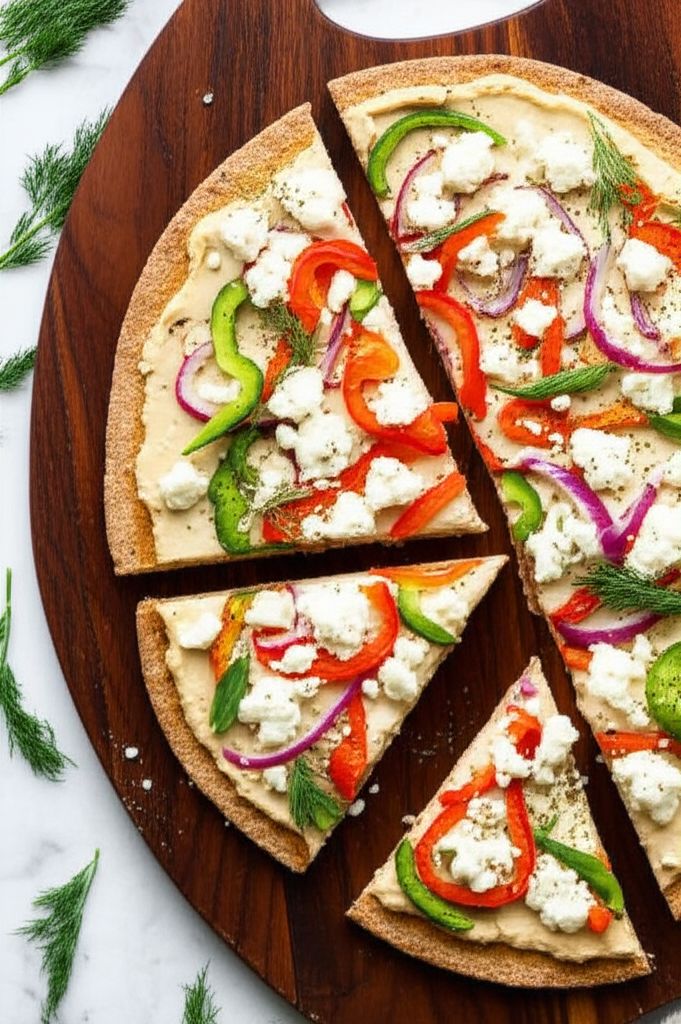 Mediterranean Flatbread Pizza