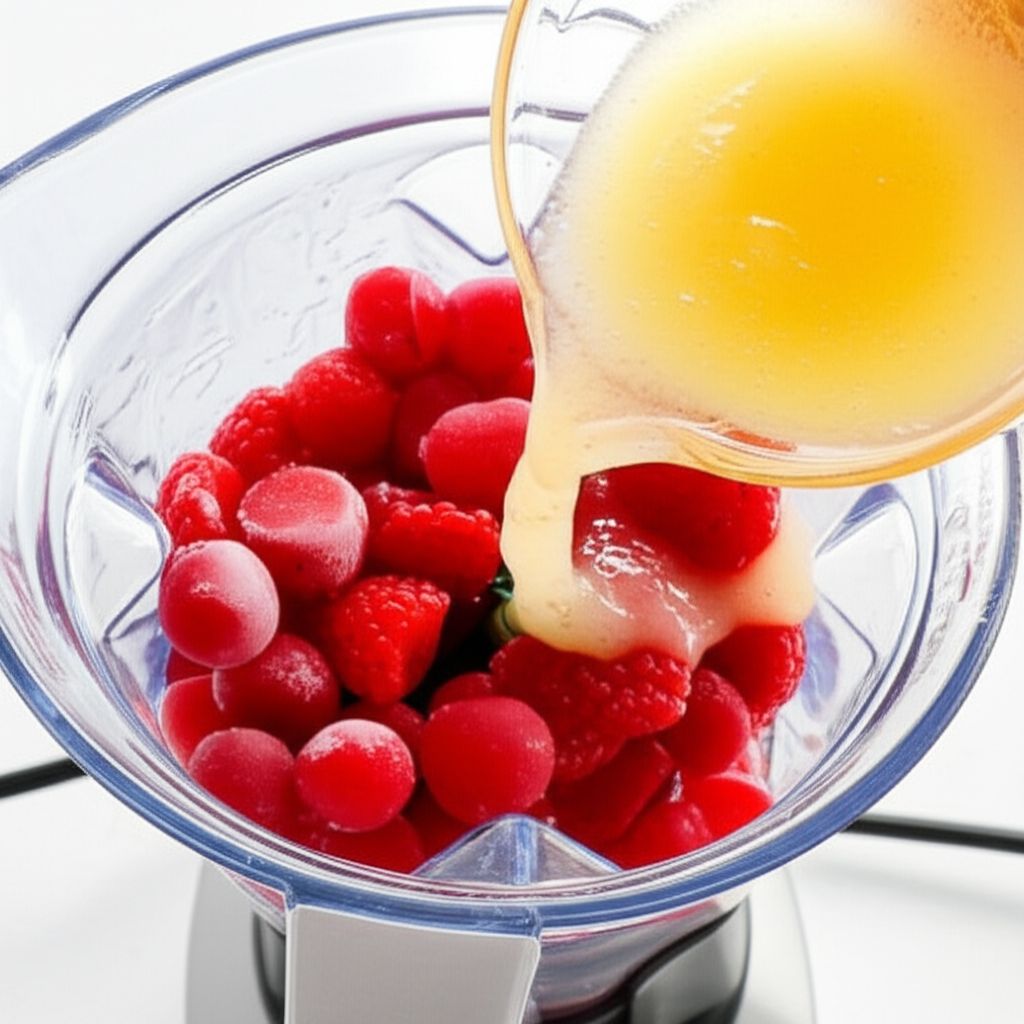 Mint and Fruit Smoothie