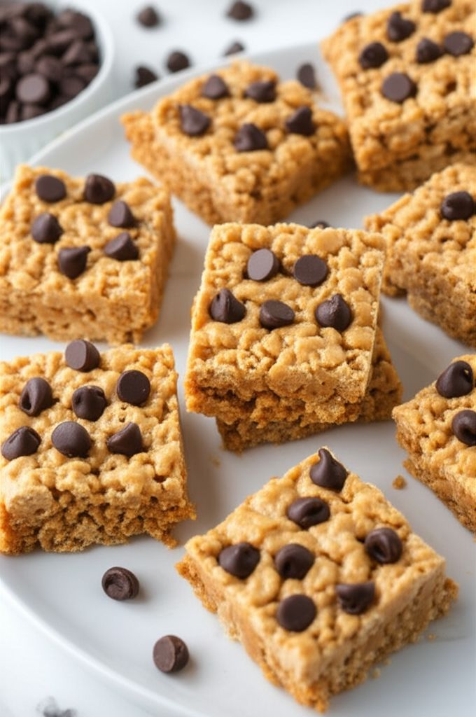 No-Bake Peanutty Graham Treats