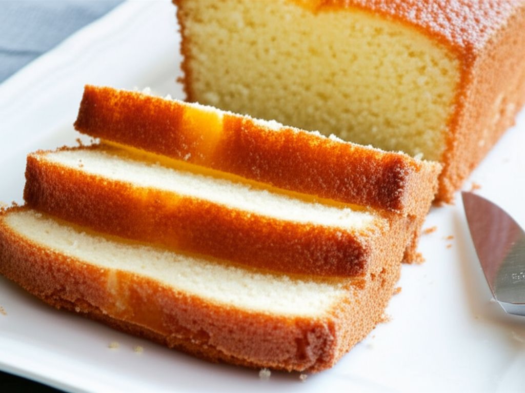 Old-Fashioned Lemon Pound Cake