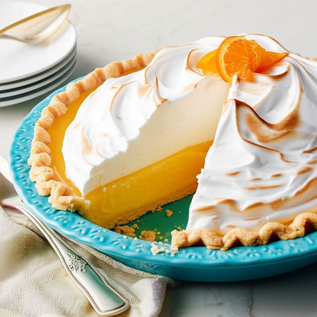 Orange Meringue Pie