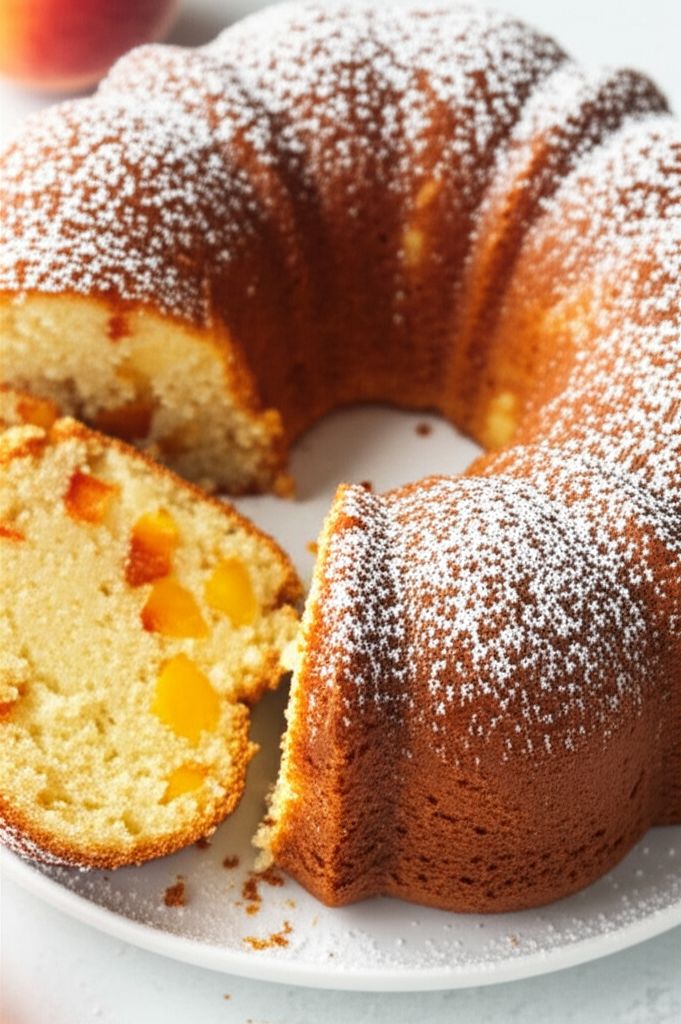 Peach Pound Cake