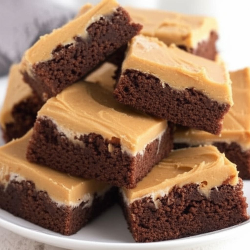 Peanut Butter and Oat Brownies