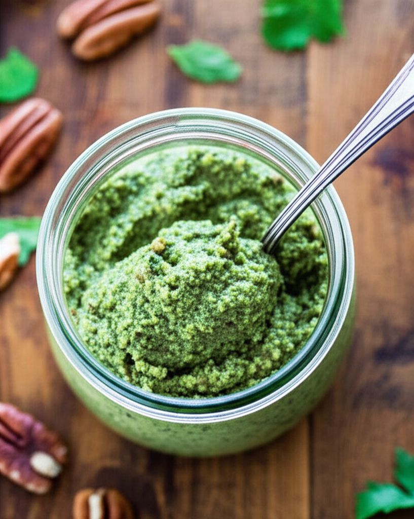Pecan Parsley Pepper Pesto