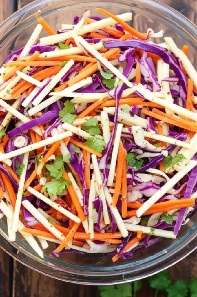 Quick Jicama Slaw
