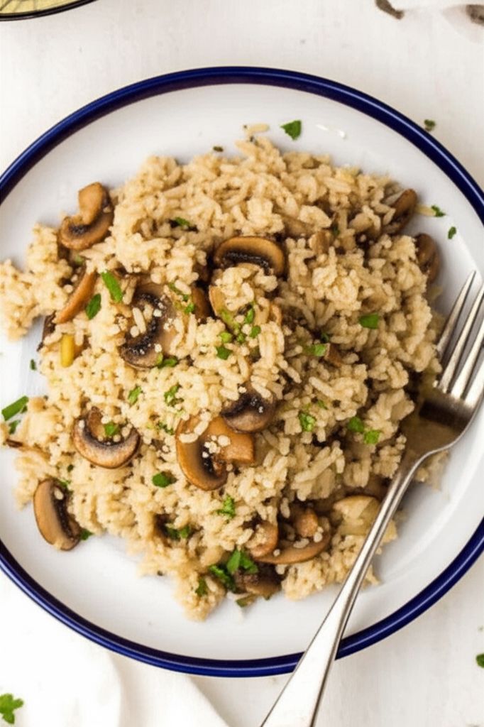Quick Mushroom Rice