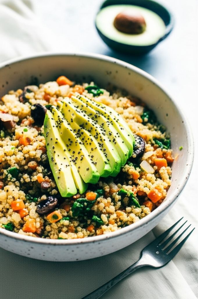 Savory Vegetarian Quinoa